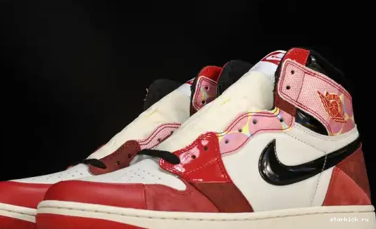 Spider-Man Retro OG 1 DV1748-601 the Spider-Verse Across High Jordan 0530